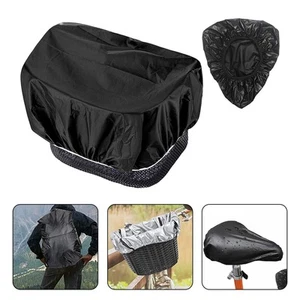 Funda Bicicleta 1 Juego 200 G/Juego Con Bolsa De Almacenamiento Tela Oxford Negro - Imagen 1 de 12