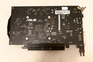 ASUS NVIDIA GeForce GTX1050TI 4GB Overclocked Graphics Card Used - Picture 1 of 3