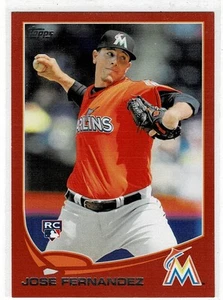 2013 TOPPS TARGET RED JOSE FERNANDEZ RC MIAMI MARLINS - Picture 1 of 1