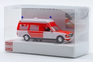 Busch 658861 Daimler ambulanza 1/87 H0 modellino auto - Foto 1 di 5