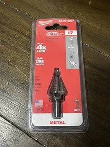 48-89-9207 Milwaukee 7/8 Step Drill Bit Jam-Free #7 - Picture 1 of 2