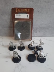 Warhammer - Lord Of The Rings - MESBG - Khazad Guards x6 - Metal - Picture 1 of 6