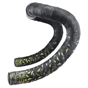 SUPACAZ Super Sticky Kush Bicycle Handlebar Tape - Star Fade Green Refractor - Picture 1 of 8