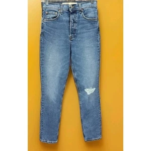 GRLFRND The Piper super high rise stretch slim crop prospect park nuovo TG 27 A103 - Foto 1 di 8