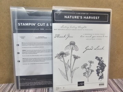 Stampin' UP! Conjunto de Selos e MORTES COLHEITA DA NATUREZA PENSAMENTOS DE CURA CONEFLOWER - Imagem 1 de 3