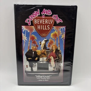 Down and Out in Beverly Hills (DVD, 1986) Nick Nolte~New & Sealed ~ Comedy ~ Oop - Imagen 1 de 2