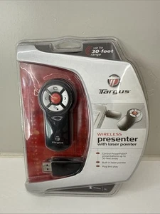 Sealed Targus Wireless Presenter with Laser Pointer 30 Ft Range AMP03US New - Picture 1 of 2