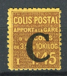 FRANCE; 1938 Colis Postaux Parcel Post issue Mint hinged ' C ' on 1.45Fr. value - Picture 1 of 1