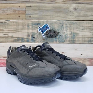 Lowa Strato III 3 Low Trail hiking Shoes Men's Size 11 Green Waterproof Leather - Picture 1 of 13