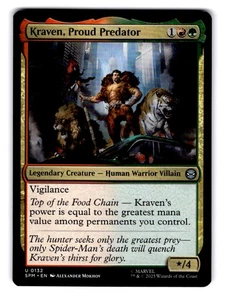 Kraven, Proud Predator U Marvel's Spider-Man 132 NM - Picture 1 of 2