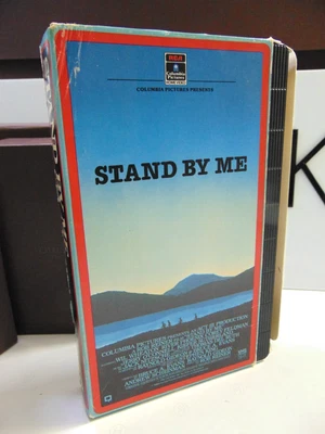 STAND BY ME stephen king VHS movie the body RIVER PHOENIX side close case 1987 - Image 1 of 4