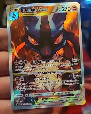 Lucario VSTAR SWSH291 SWSH: Sword & Shield Promo Cards Holo - Image 1 of 4