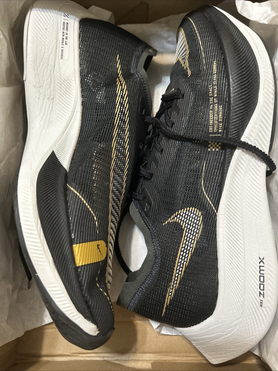 Nike ZoomX Vaporfly NEXT% 2 Black Metallic Gold Coin for Nike ZoomX Vaporfly NEXT% 2 Black Metallic Gold Coin for
