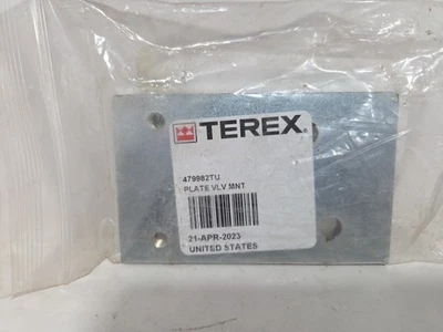 Terex Plate VLV MNT 479982TU - Image 1 of 2