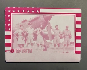 2025 HA Segunda Guerra Mundial Segunda Guerra Mundial Magenta Vacaciones Americanas Impresión Placa Impresión Corta India - Imagen 1 de 2