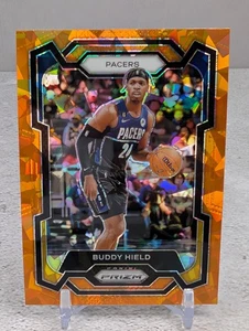 Buddy Hield 2023-24 Panini Prizm Orange Prizm Ice Indiana Pacers #77 - Picture 1 of 4