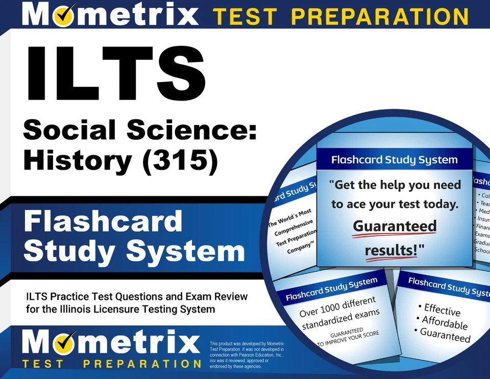 ILTS Social Science: History (315) Flashcard Study System - Image 1 of 1