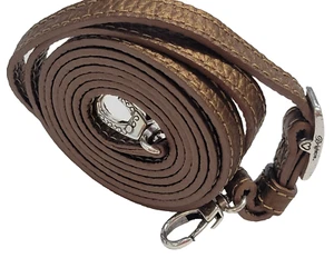 Brighton Bronze Leather Replacement Shoulder Skinny Strap - Picture 1 of 6