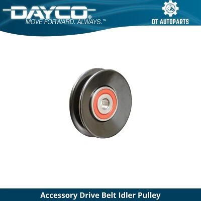 For 1990-1994 Nissan D21 2.4L L4 Accessory Drive Belt Idler Pulley Dayco 1991 - Image 1 of 3
