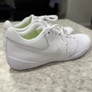 Talla 7 - Zapato Nike Cheer Sideline 4 Blanco Platino Puro porristas 943790-100 - Imagen 1 de 12