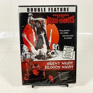 [NEW] Invasion of The Blood Farmers / Silent Night, Bloody Night (DVD) Code Red - Picture 1 of 2