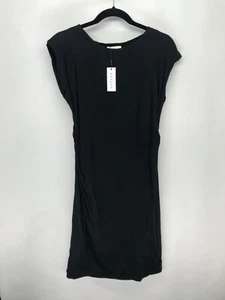 Samt - Damen Kleid - schwarz - L - Bild 1 von 4