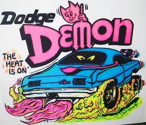 Dodge Demon  t-shirt 70's Vintage Classic  NOS     0037   S,M,L or XL - Picture 1 of 1