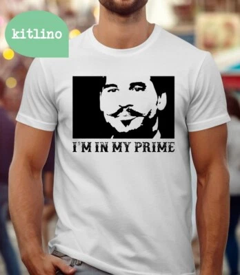 Camiseta I'm In My Prime Tombstone Doc Holiday Val Kilmer cita F98584 Foto 1 de 4