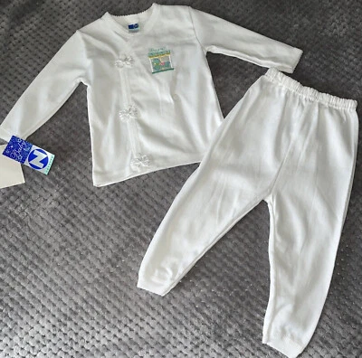 De Colección Años 90 Nordstrom Bebé Infante 2 Piezas Conjunto 12 Meses Carrusel Top Pantalón Algodón Foto 1 de 4