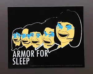 ARMOR FOR SLEEP Scratched Eyes Sticker NEW OFFICIAL MERCHANDISE Rare - Picture 1 of 1