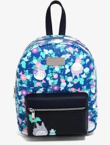 Studio Ghibli My Neighbor Totoro Floral Mini Backpack - Picture 1 of 1