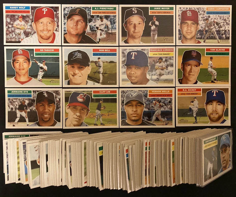 2005 Topps Heritage - Baseball Cards - #238-475 - Complete Your Set - You U Pick - Image 1 of 1