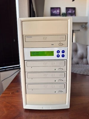 1 to 3 Target DVD CD Duplicator Tower Burner Multiple Disc Copier - Image 1 of 4