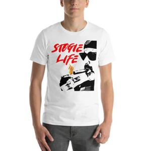 Camiseta unisex manga corta Stogie Life Urban Art Cigar - Imagen 1 de 15