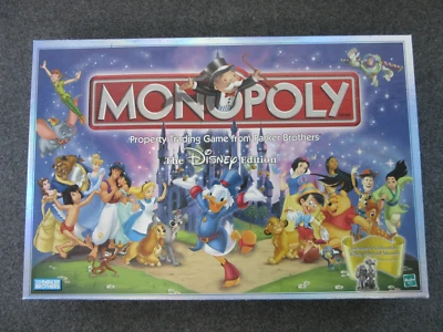 VTG Monopoly Disney Edition (2001) PARKER BROTHERS Board Game Preowned READ - Image 1 of 4