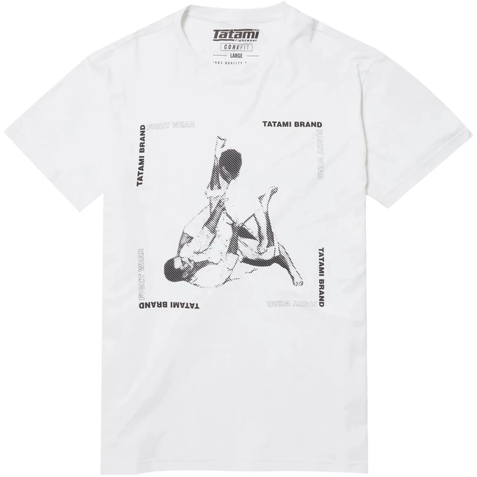 Camiseta Tatami Fightwear Newaza - Blanca Foto 1 de 3