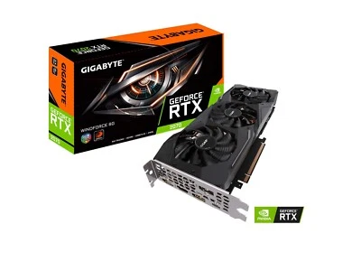 GIGABYTE GeForce RTX 2070 WINDFORCE OC 3X 8GB GDDR6 scheda video - Immagine 1 di 2