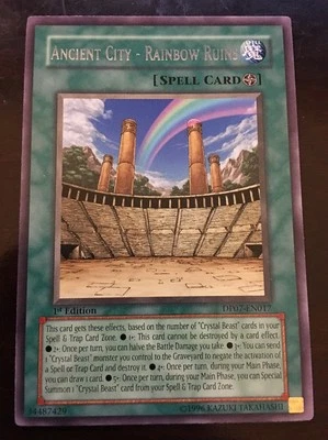 Ancient City - Rainbow Ruins DP07-EN017 Rare NM 1st Edition Jesse Anderson x1 - Image 1 of 2