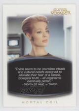 2012 The Quotable Star Trek: Voyager Mortal Coil Seven of Nine Tuvok #61 1i3
