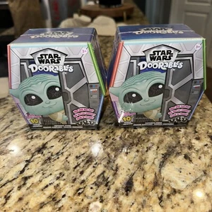 2 X Star Wars Doorables Puffables Plush Star Wars: The Mandalorian 10” UNOPENED - Picture 1 of 7