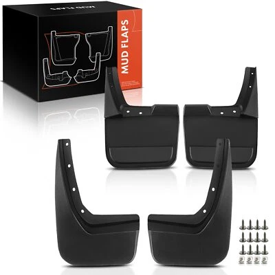 4x Splash Guards Mud flaps Fender Front & Rear for Lincoln Navigator 18-19 3.5L - Image 1 of 4