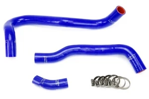 HPS Blue Silicone Radiator Hose Kit Coolant OEM Replacement 8th Gen 57-1021-BLUE - Picture 1 of 4