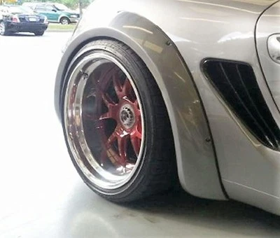 Porsche Boxster 987 Cayman 3 pulgadas juego de llamaradas traseras atornilladas nuevas 2005 a 2012 Foto 1 de 4