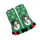  Student Xmas Toe Socks 5 Finger with Toes Separated for Women