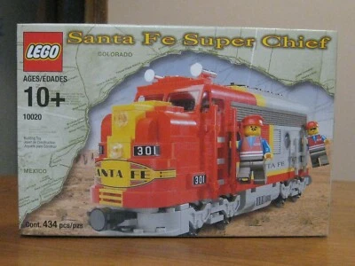 Lego 10020 Santa Fe Super Chief brandneu in Verpackung versiegelte Box neuwertig nur UK Verkäufer - Bild 1 von 3