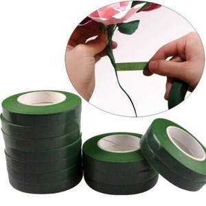 30M Self-adhesive Green Paper Tape Grafting Film Floral Stem Garland Wreaths  BL