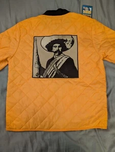 Supreme Zapata Quilted Work Jacket Peach Size Small kate moss kermit tyson - Picture 1 of 5