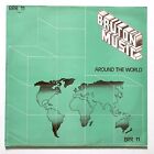 AROUND THE WORLD - EX/VG+ Cond Bruton Music LP (1980) Library Music BRR 11