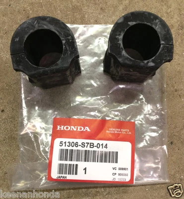 Genuine OEM Honda CR-V Front Sway Bar Bushings 2002 - 2006 Stabilizer CRV (Pair) - Image 1 of 3