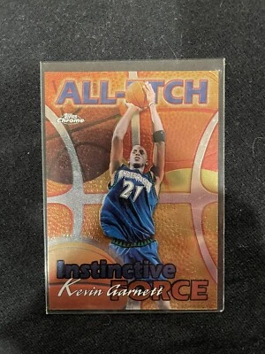 1999-00 TOPPS CHROME INSTINCTIVE FORCE ALL-ETCH KEVIN GARNETT #AE11 - Image 1 of 4